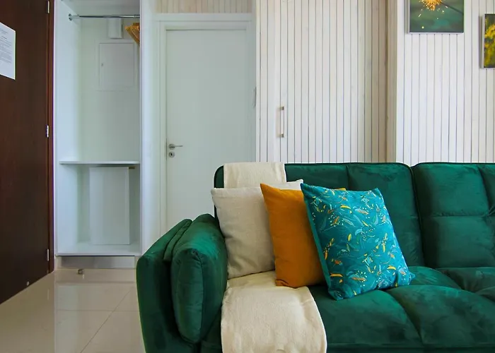 Apartmán Phaedrus Living: Seaview Emerald Flat Lighthouse 48 Paphos